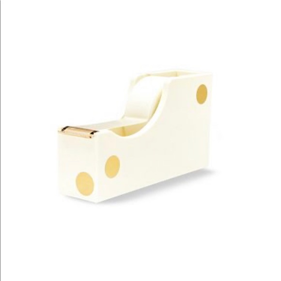 ππΈ Kate Spade β οΈ Gold Dot Tape Dispenser